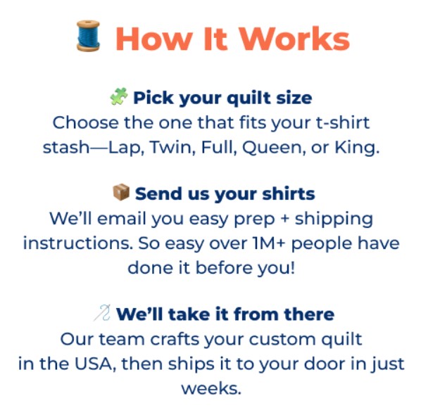 Project Repat T-Shirt Quilts