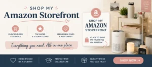 Amazon Storefront Webpage Banner